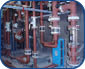 MTHW to plate heat exchangers